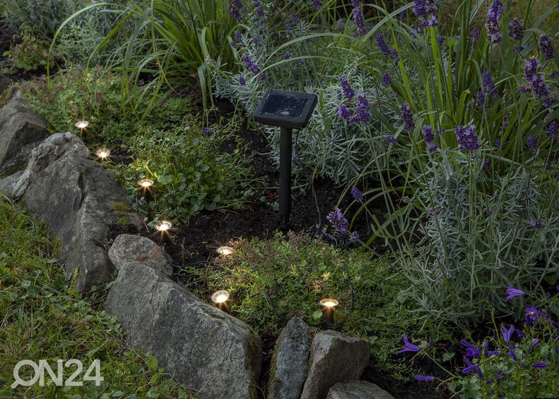 Päikesepaneeliga valguskett Mini Spot suurendatud