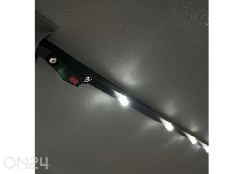 Päikesevari Milin + LED Ø 3 m suurendatud