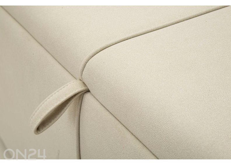 Panipaigaga tumba 130 cm, kreemjas suurendatud