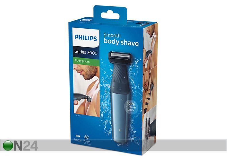 Pardel Philips Bodygroom 3000 suurendatud