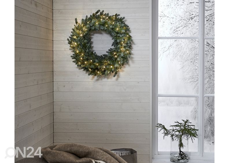 Pärg tuledega Greyland Ø80 cm, roheline suurendatud