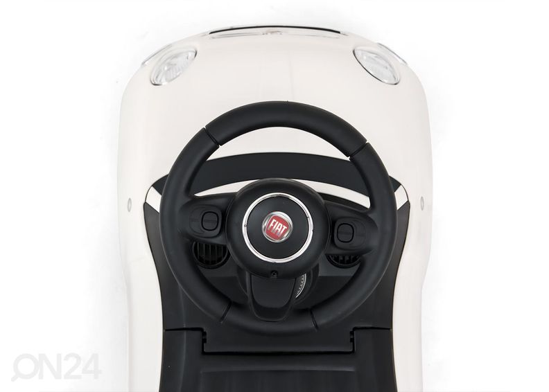 Pealeistumisauto Fiat 500 valge suurendatud