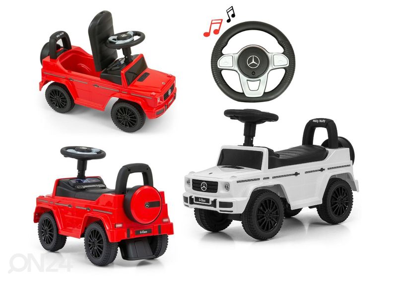 Pealeistumisauto Mercedes G350D, valge suurendatud