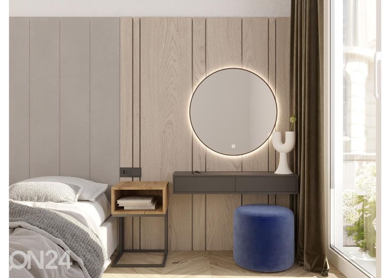 Peegel 60 cm LED valgustusega suurendatud