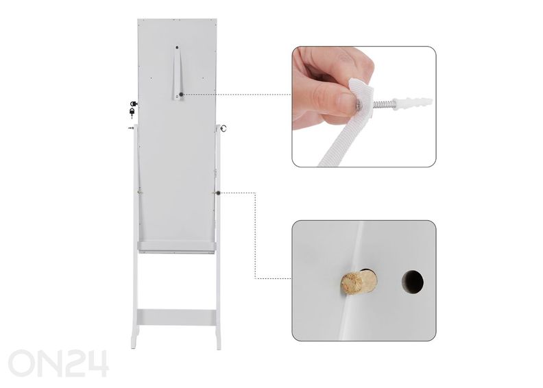 Peegel ehetekapp suurendatud