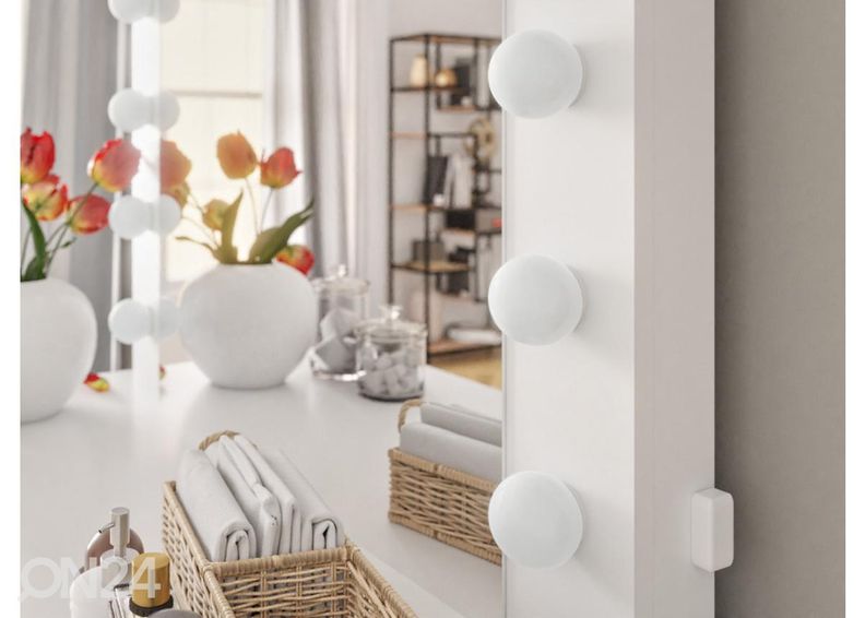 Peegliga tualettlaud + LED suurendatud