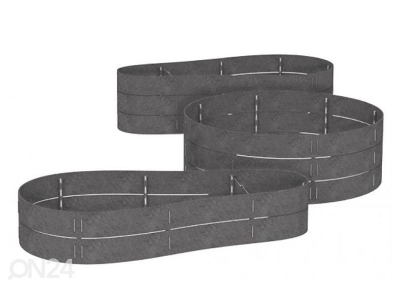 Peenrakast Flex Garden 130x42 cm suurendatud