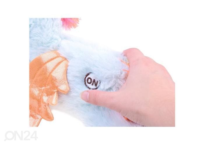 Pehme ükssarvik LED valgustusega suurendatud