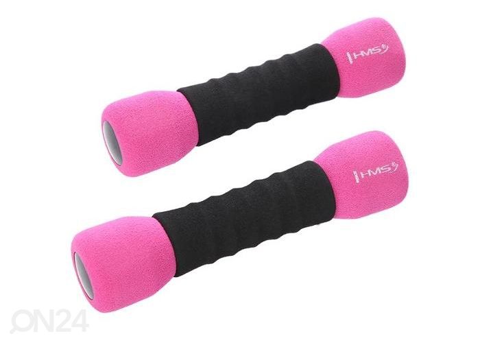 Pehmed hantlid HMS 2x1 kg suurendatud