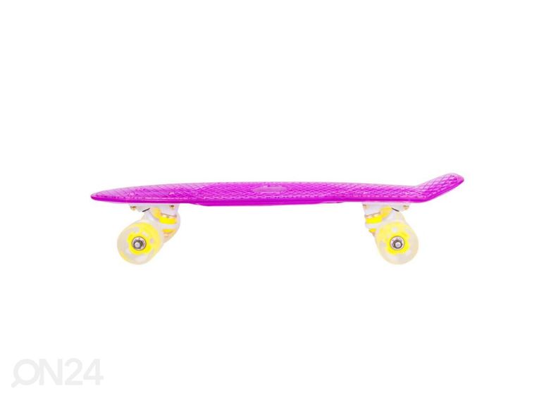 Penny Board vilkuvate ratastega WORKER Transpy 300 22" suurendatud