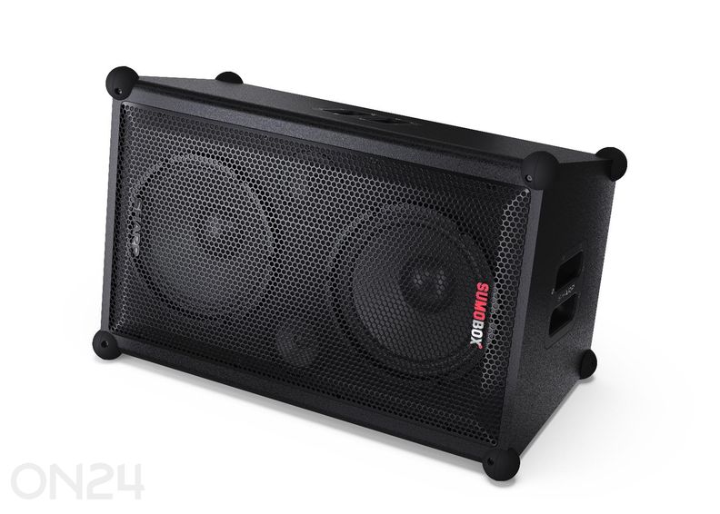 Peokõlar Sharp SUMOBOX Pro, 200W RMS, IPX4, must suurendatud