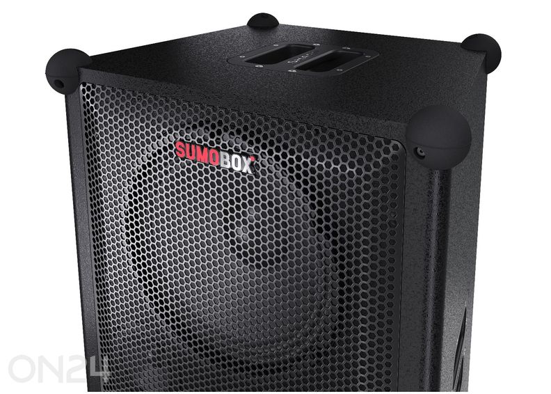 Peokõlar Sharp SUMOBOX Pro, 200W RMS, IPX4, must suurendatud