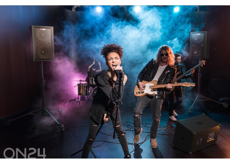 Peokõlar Sharp SUMOBOX Pro, 200W RMS, IPX4, must suurendatud