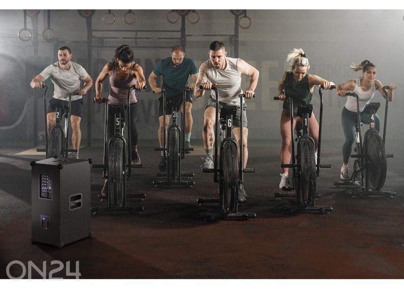 Peokõlar Sharp SUMOBOX Pro, 200W RMS, IPX4, must suurendatud