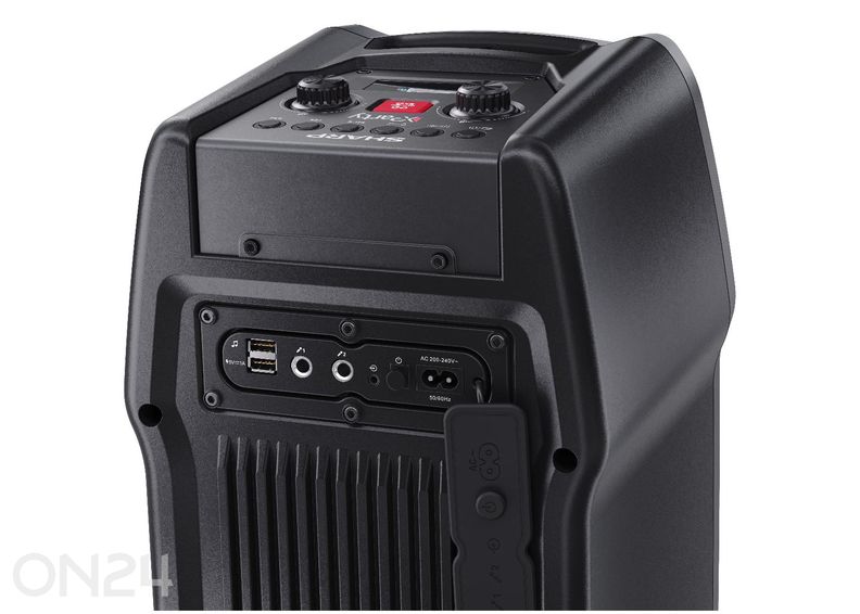 Peokõlar Sharp XParty Sing, Bluetooth, IPX4, must suurendatud