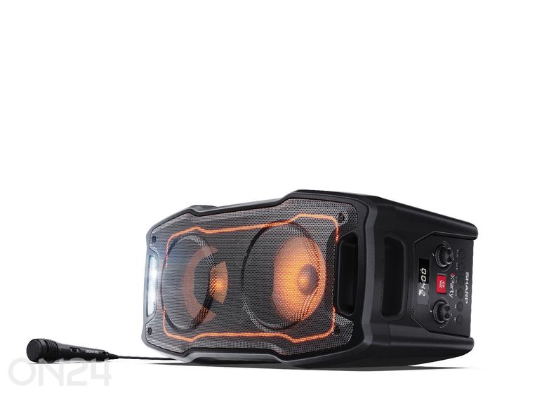 Peokõlar Sharp XParty Sing, Bluetooth, IPX4, must suurendatud