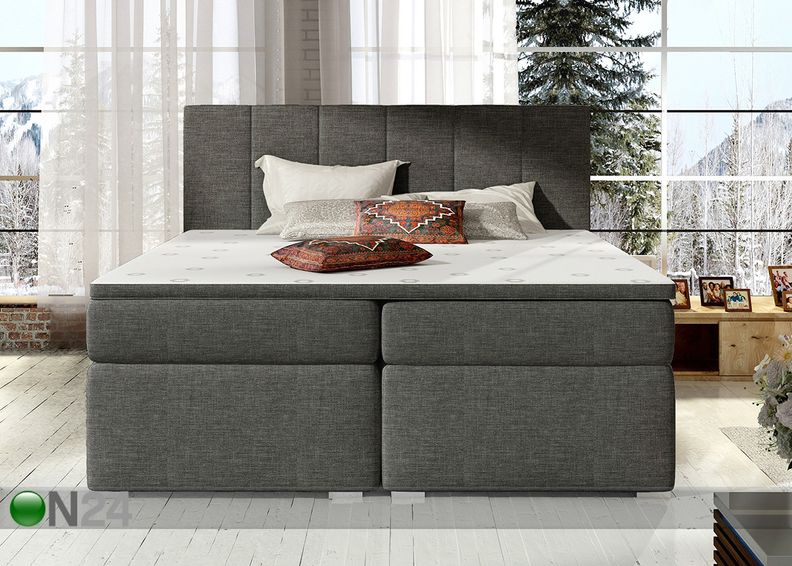 Pesukastidega kontinentaalvoodi 180x200 cm suurendatud