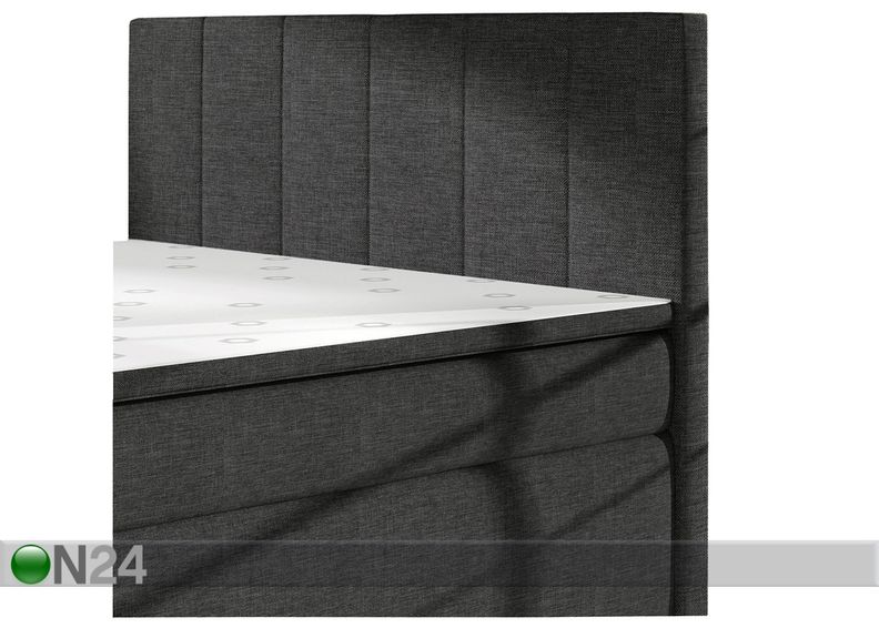 Pesukastidega kontinentaalvoodi 180x200 cm suurendatud