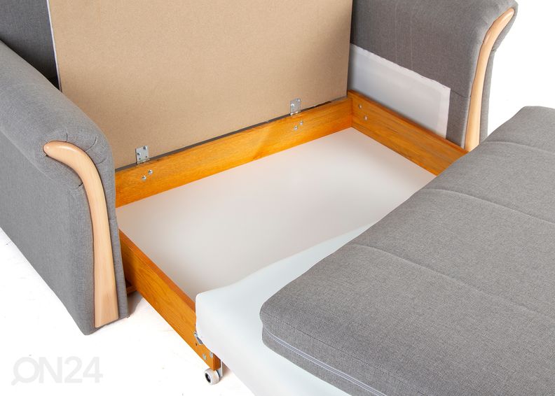 Pesukastiga diivanvoodi suurendatud