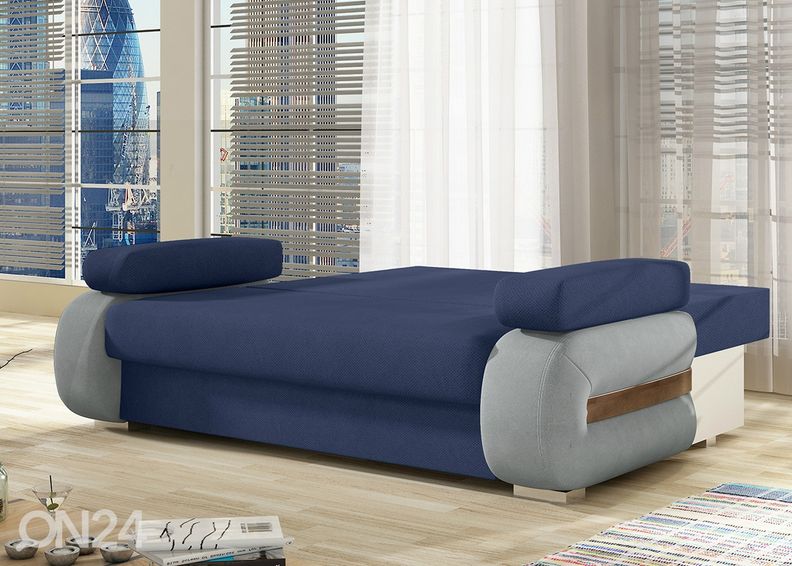 Pesukastiga diivanvoodi suurendatud