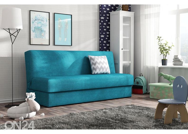 Pesukastiga diivanvoodi suurendatud