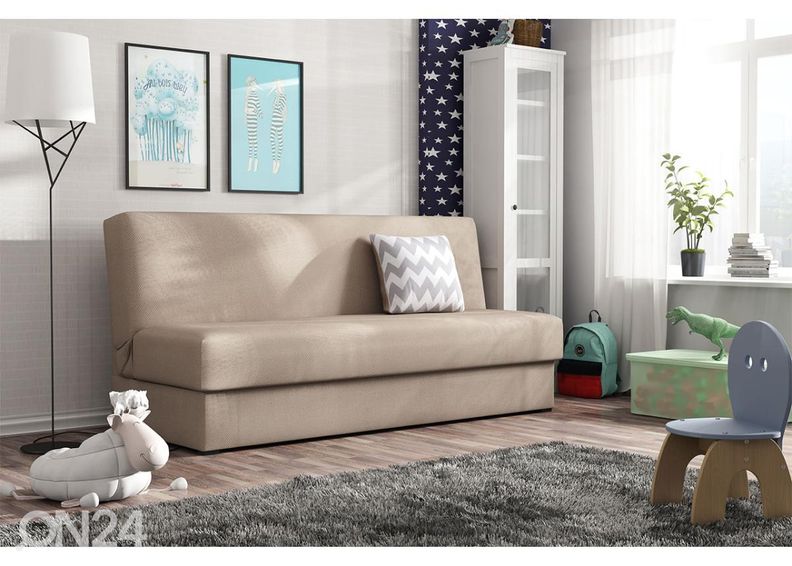 Pesukastiga diivanvoodi suurendatud