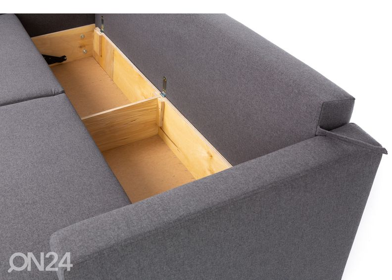 Pesukastiga diivanvoodi Bali suurendatud