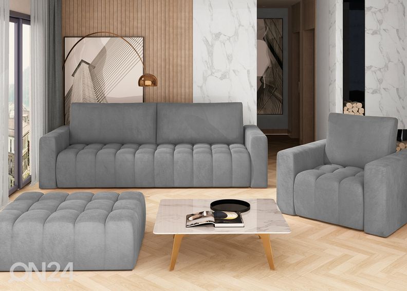 Pesukastiga diivanvoodi Lazaro suurendatud