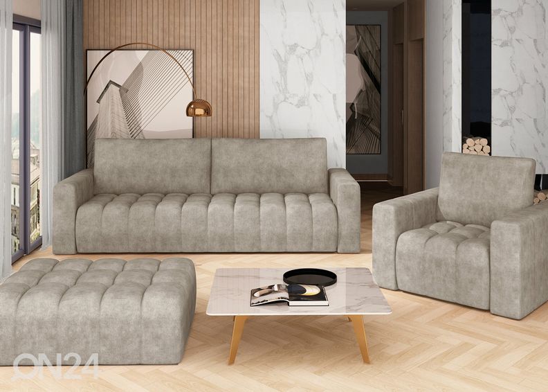 Pesukastiga diivanvoodi Lazaro suurendatud