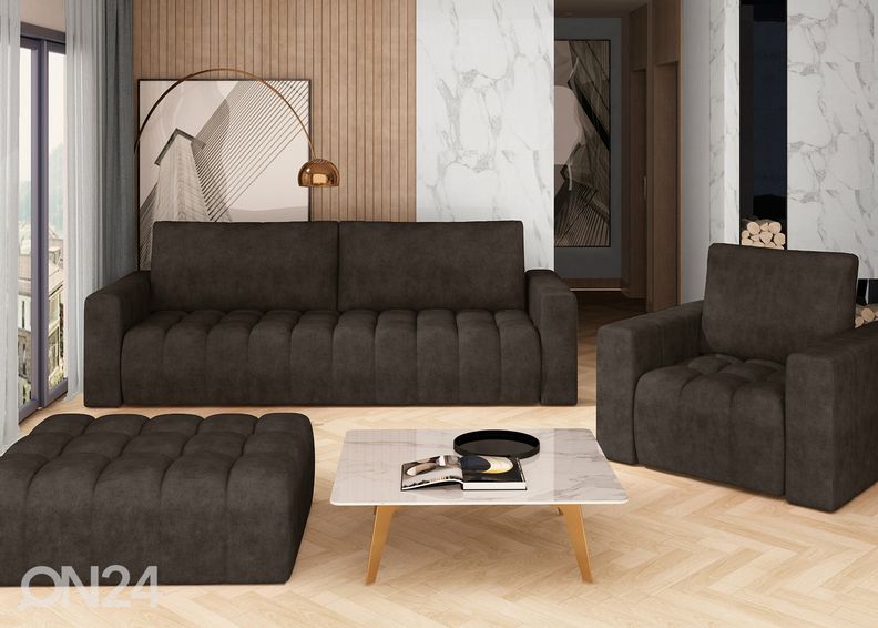 Pesukastiga diivanvoodi Lazaro suurendatud