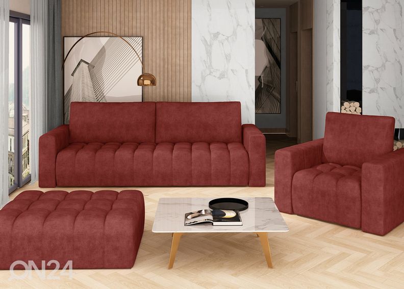 Pesukastiga diivanvoodi Lazaro suurendatud