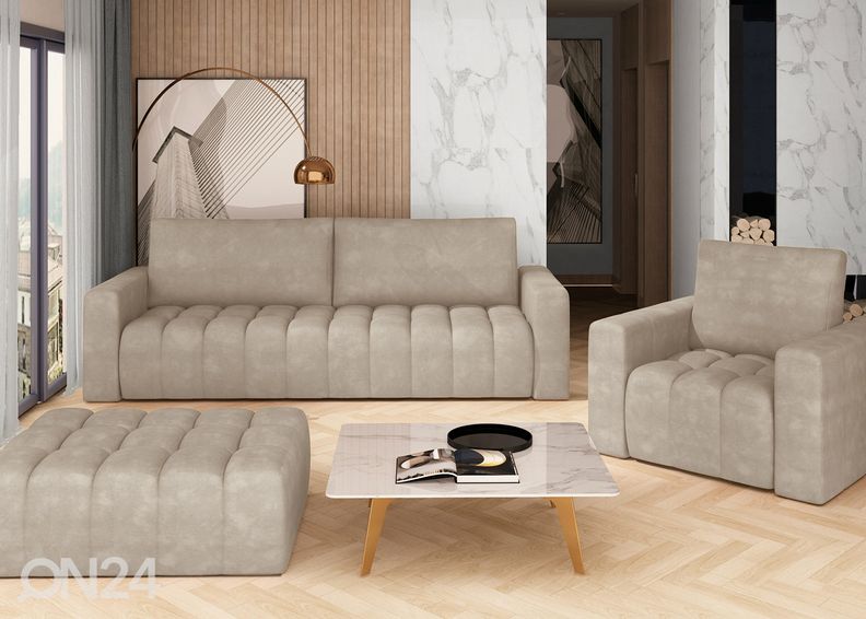 Pesukastiga diivanvoodi Lazaro suurendatud