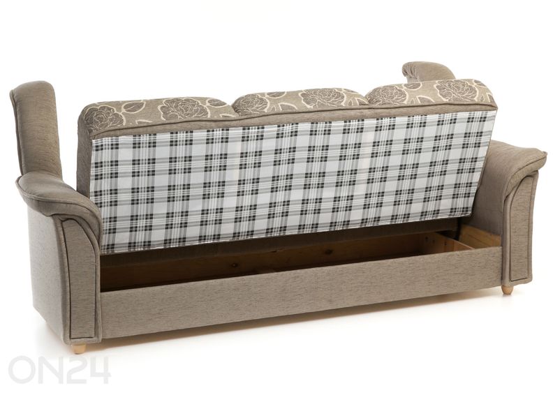 Pesukastiga diivanvoodi Manchester suurendatud