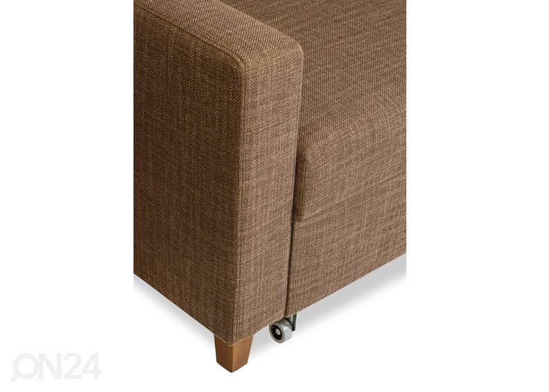 Pesukastiga diivanvoodi Miranda suurendatud