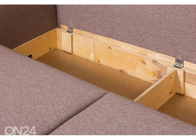 Pesukastiga diivanvoodi Viola suurendatud