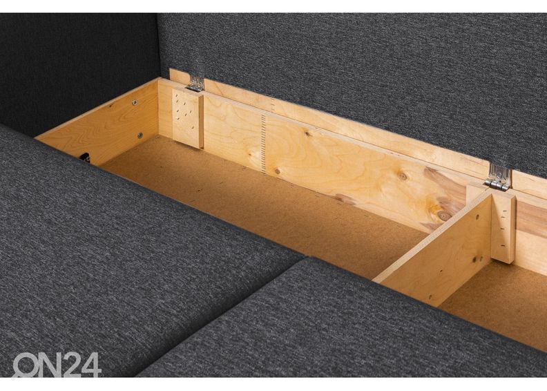 Pesukastiga diivanvoodi Viola suurendatud