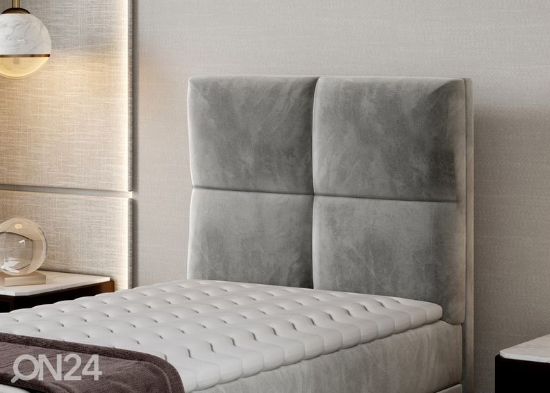 Pesukastiga kontinentaalvoodi 90x200 cm suurendatud