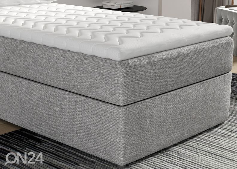 Pesukastiga kontinentaalvoodi 90x200 cm suurendatud