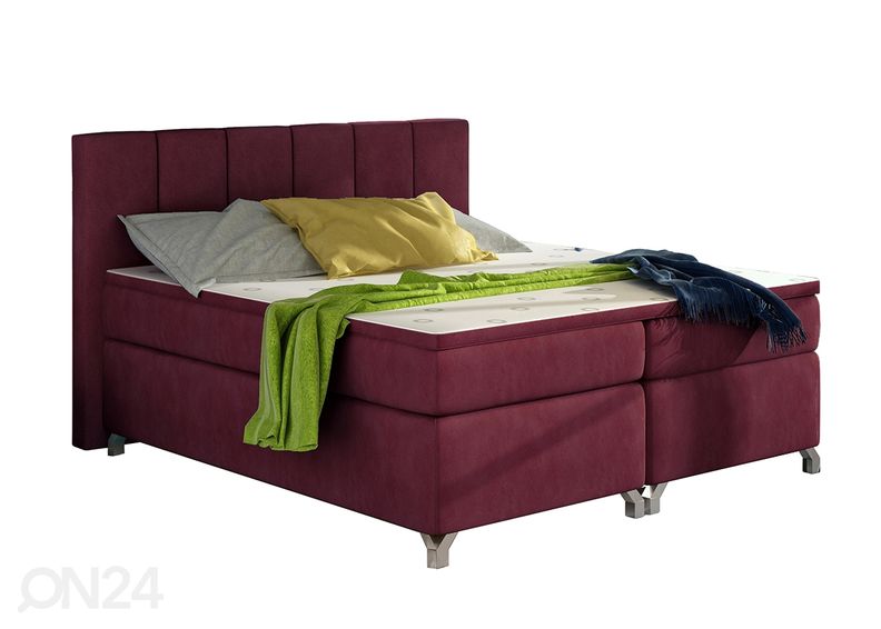 Pesukastiga kontinentaalvoodi Barbara 180x200 cm suurendatud