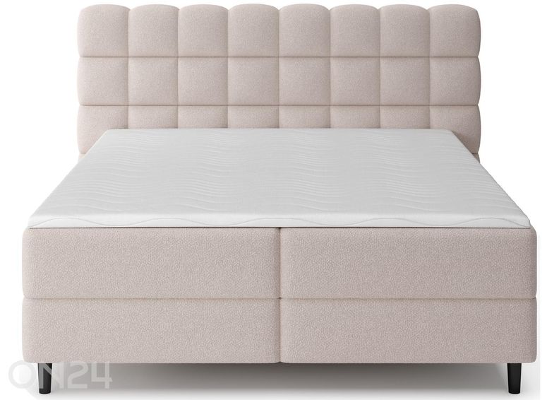 Pesukastiga kontinentaalvoodi Camma 140x200 cm suurendatud