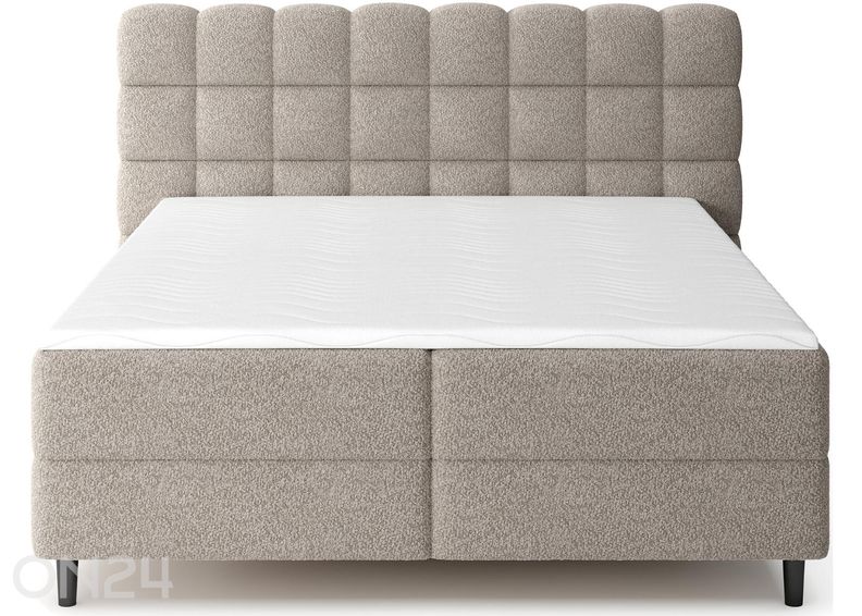 Pesukastiga kontinentaalvoodi Camma 140x200 cm suurendatud