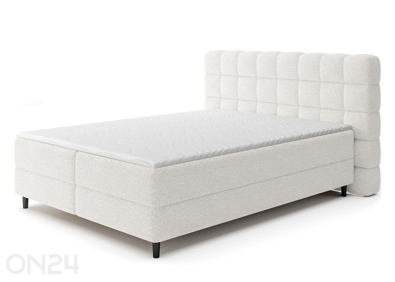 Pesukastiga kontinentaalvoodi Camma 140x200 cm suurendatud