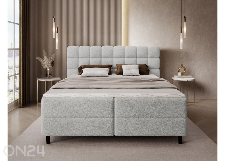 Pesukastiga kontinentaalvoodi Camma 180x200 cm suurendatud