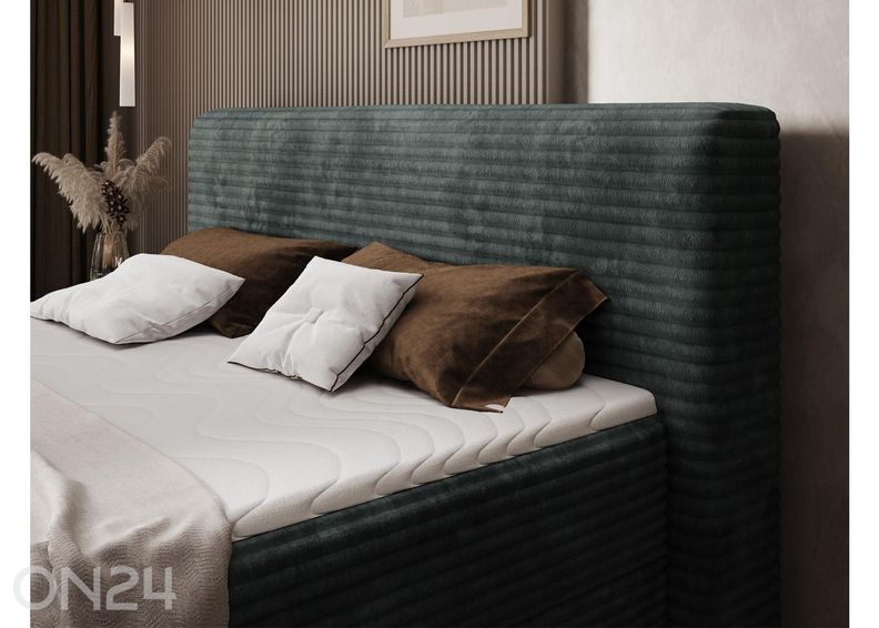 Pesukastiga kontinentaalvoodi Cortiko 140x200 cm suurendatud