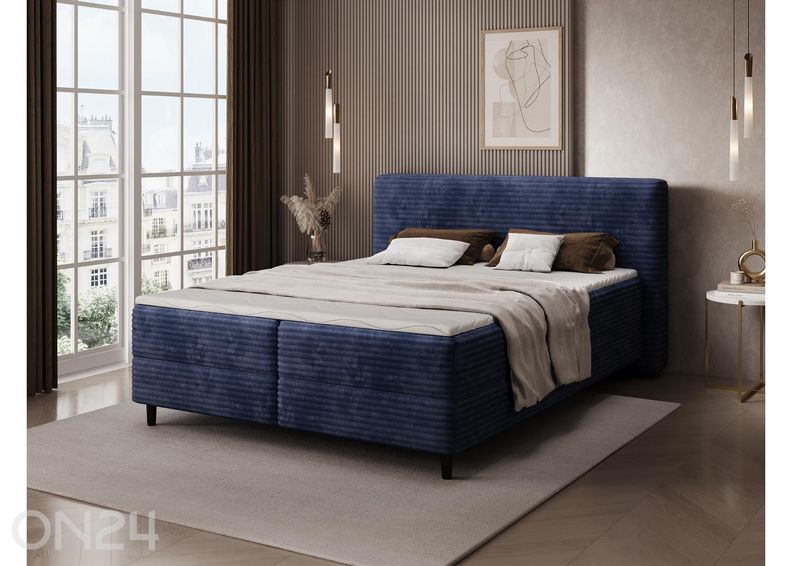 Pesukastiga kontinentaalvoodi Cortiko 140x200 cm suurendatud