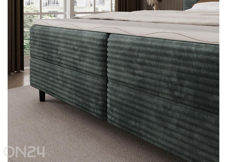 Pesukastiga kontinentaalvoodi Cortiko 180x200 cm suurendatud