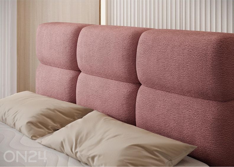 Pesukastiga kontinentaalvoodi Kasped 120x200 cm suurendatud