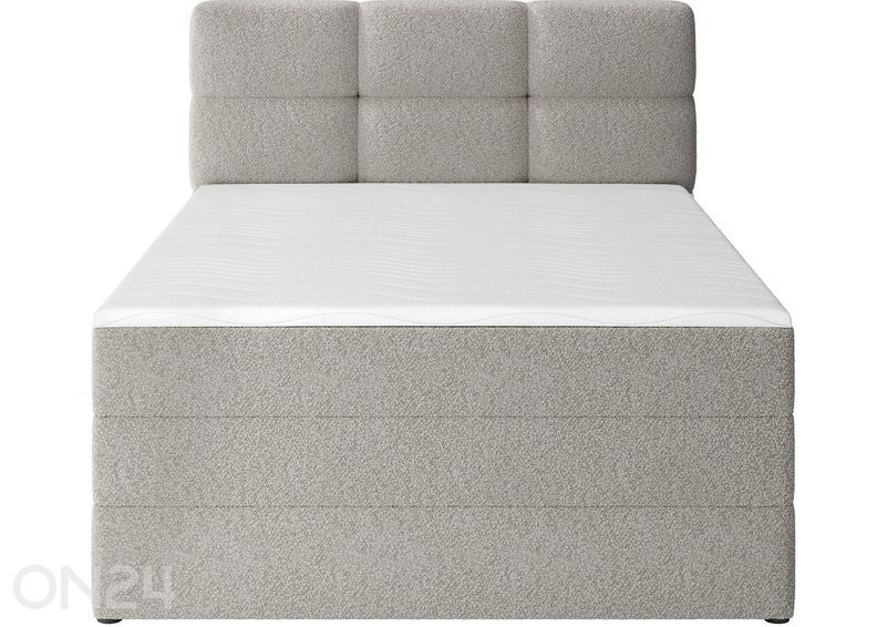 Pesukastiga kontinentaalvoodi Kasped 140x200 cm suurendatud