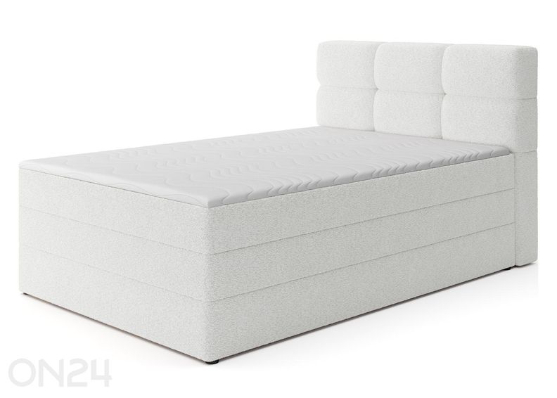 Pesukastiga kontinentaalvoodi Kasped 140x200 cm suurendatud