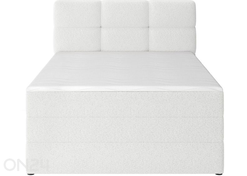 Pesukastiga kontinentaalvoodi Kasped 140x200 cm suurendatud